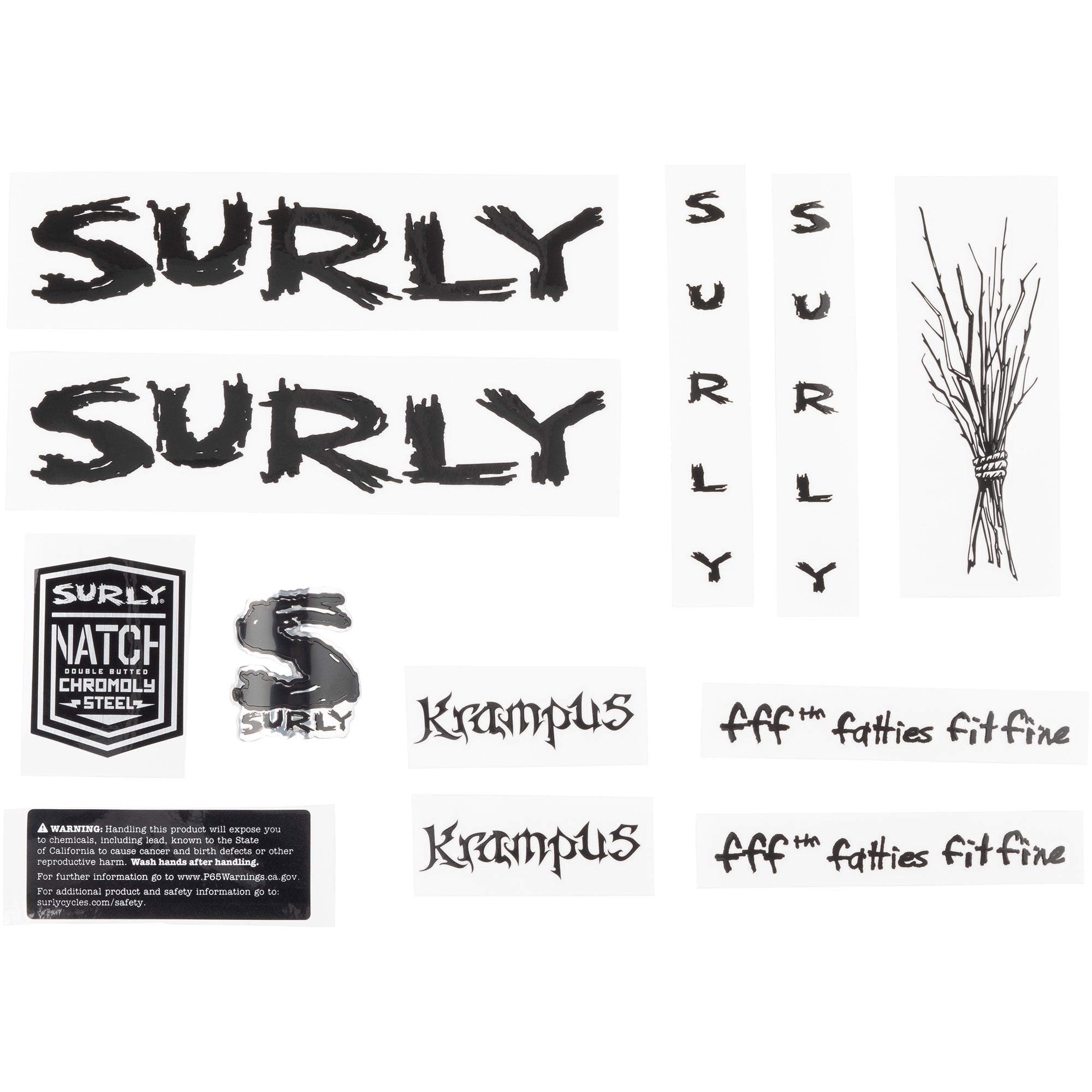 surly-krampus-decal-set-black-MA1263-2000px-sq Krampus Decal Set - Image 1