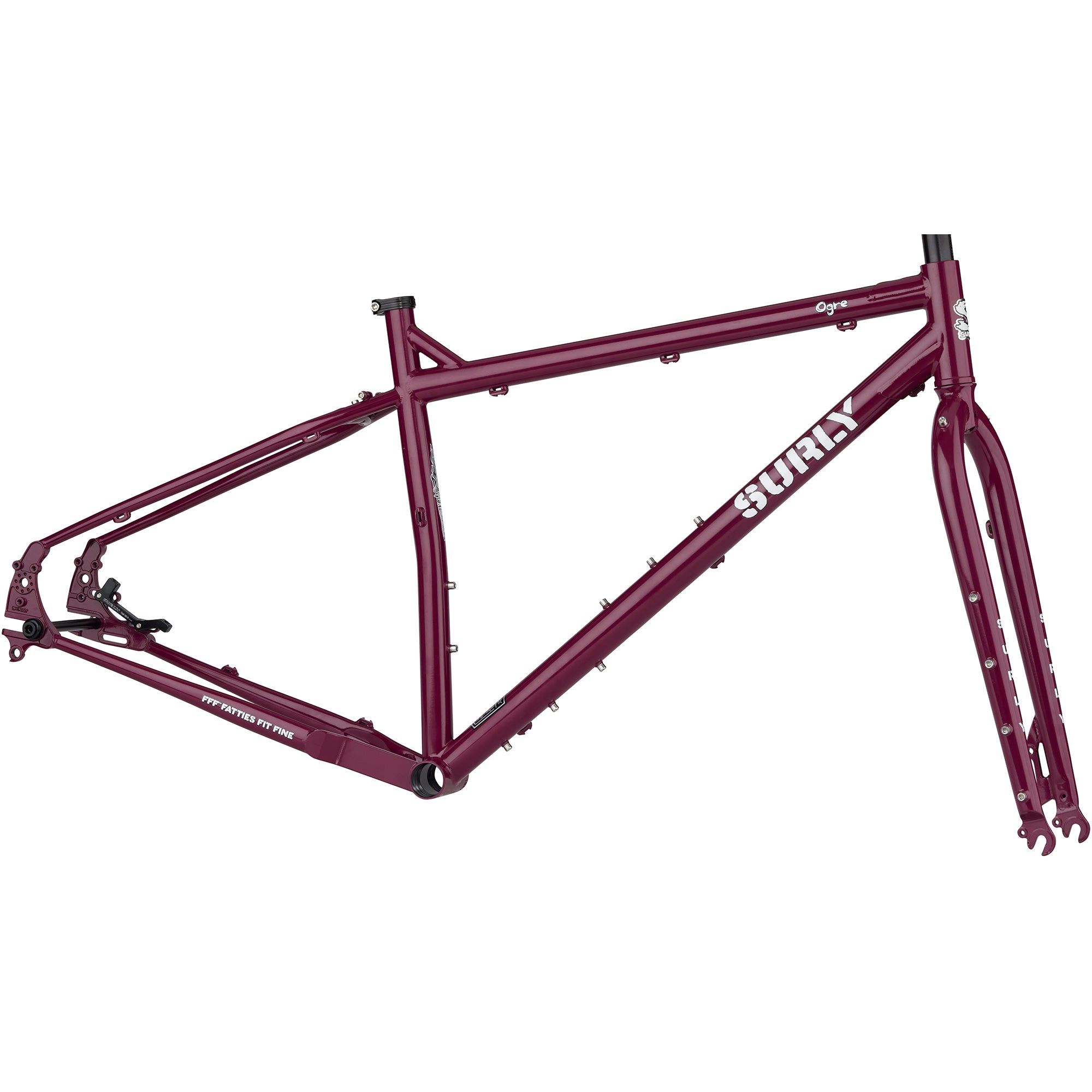 surly-ogre-frameset-plum-FM2691-2000px-sq Ogre Frameset - Fermented Plum - Image 1
